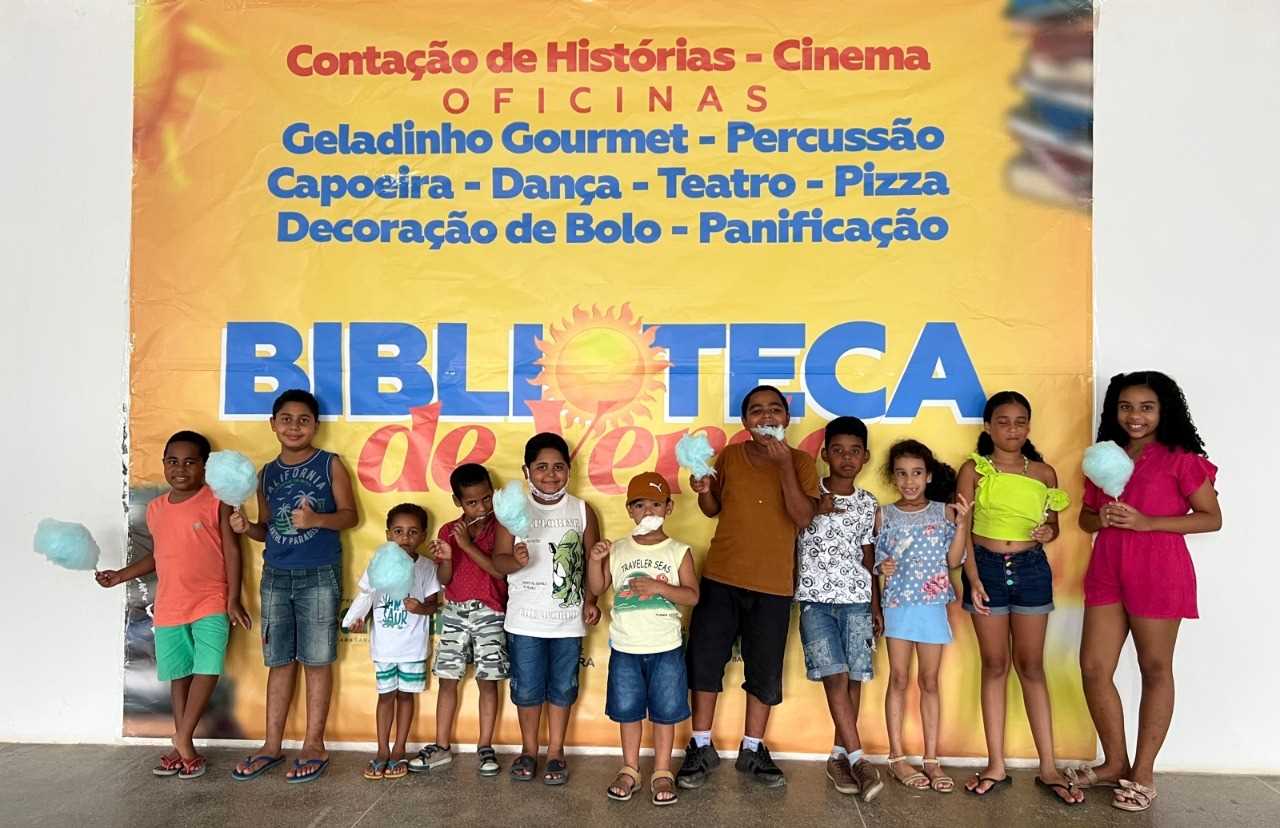 Camacã: Começou o Projeto Biblioteca de Verão